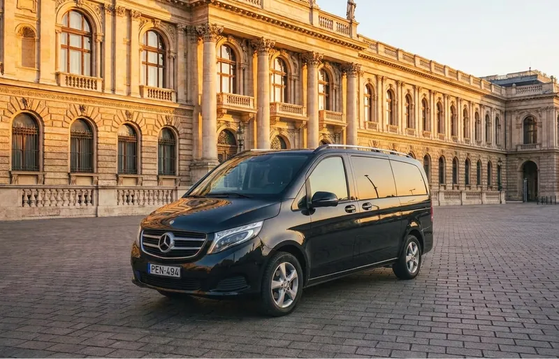 Mercedes-Benz V-osztály sofőrrel